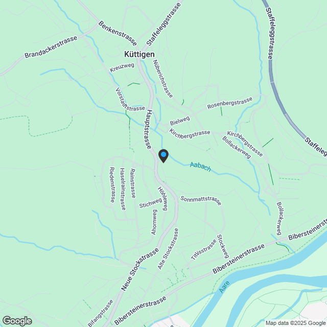 HORIZONT Küttigen - Attraktive Attikawohnung mit Weitsicht - Karte