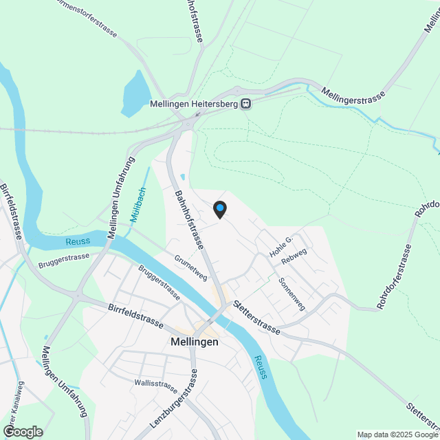 VERKAUFT - Neue exklusive Attika-Terrassen-Wohnung in Mellingen - Karte