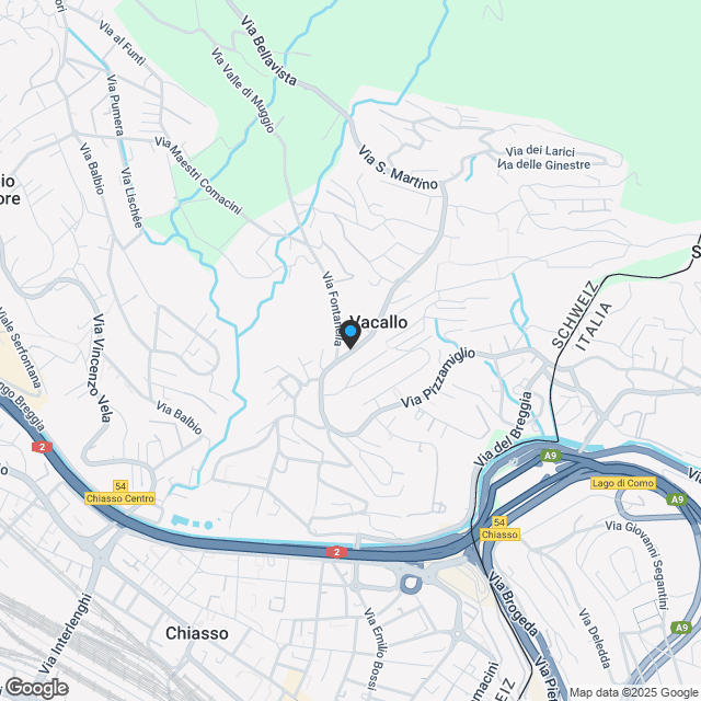 Wohnung 3.5 Zimmer mit Terrasse in Vacallo - Quartier Vita | Artp - Karte