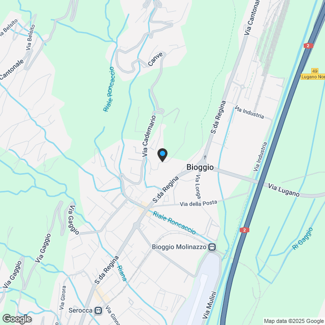 BIOGGIO - Modernes und helles Apartment - Karte