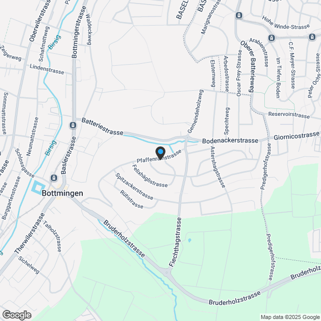 Das besondere Bijou: Einzigartige Attikawohnung in Bottmingen! - Karte