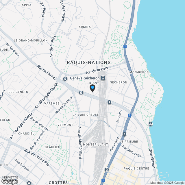 Colombier 8 | Neue Geschäftsräume - Karte