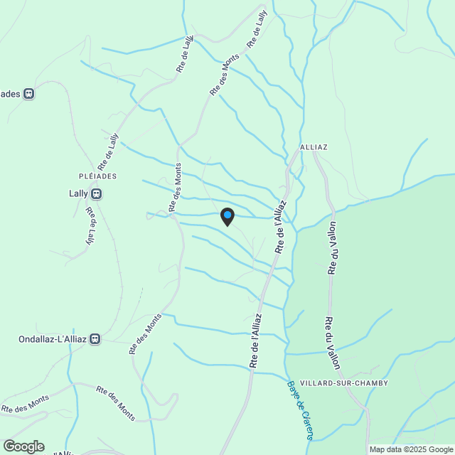 Los M3 - Neue 3,5-Zimmer-Wohnung im Zentrum des Dorfes Blonay - Karte