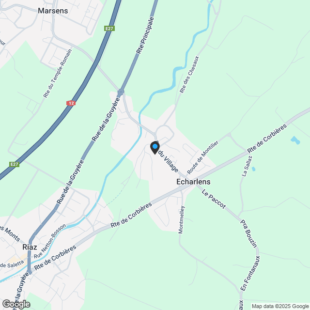 Neue 5 1/2 Zimmerwohnung "LA VILLAGEOISE - Karte