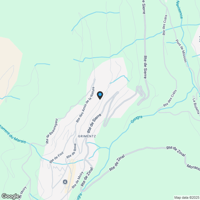 Weisshorn Lodge – Premium-Mietinvestition im Herzen von Grimentz - Karte