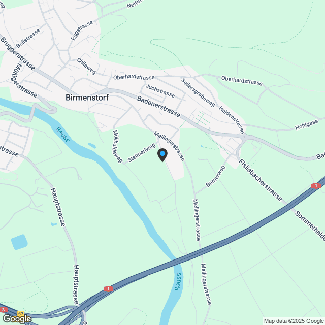 Oberer Rebberg Wohnen im Einklang mit der Natur - Karte