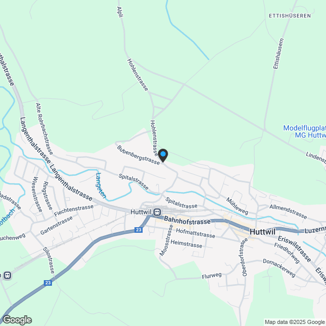 Schöne 4.5-Zimmer Doppel-Einfamilienhaushälfte in Huttwil - Karte