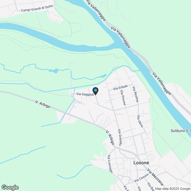 Losone: Appartamento 4.5 locali con giardino - Karte