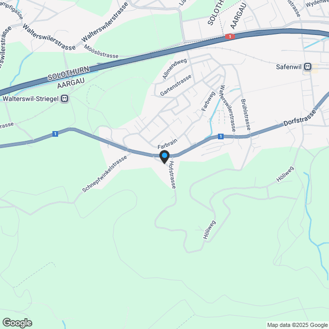 Wohnen im «Hofgarten» Safenwil - Stilvoll, naturnah, hochwertig - Karte
