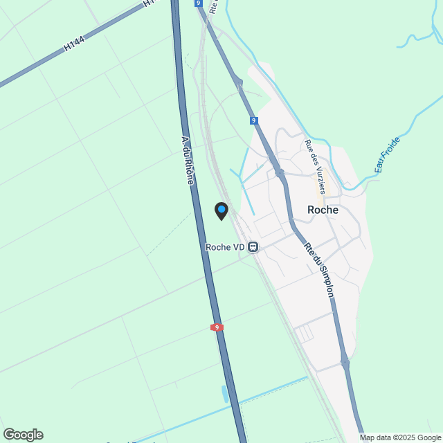 Wohnung 3.5 Zimmer in Roche VD - Los 3 - Karte