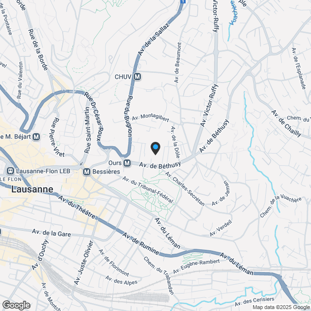 Wohnung mit 3.5 Zimmern - Karte