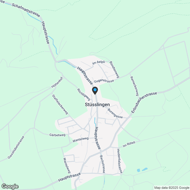 Grosszügige 4.5-Zimmer-Wohnung mit grossem Balkon in Stüsslingen - Karte