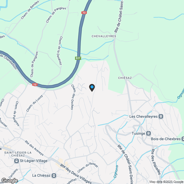 Villa mitoyenne neuve avec vue lac - Karte