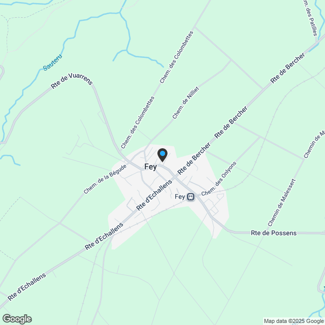 Das letzte neue Grundstück | Ranch de Fey - Karte