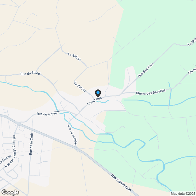 ARI-218 - Très belle maison individuelle de 5,5 pièces à Courroux-Courcelon - Karte