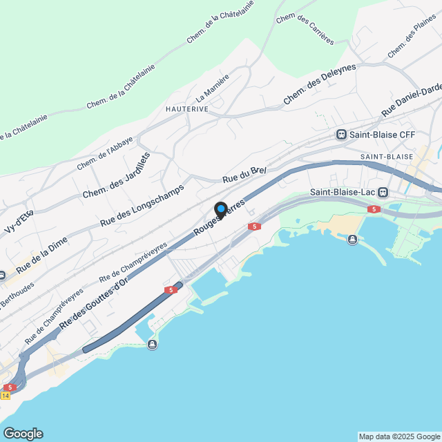 Appartement en vente de 3,5 pièces à Hauterive - Karte