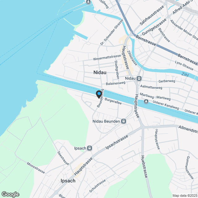 Einzigartiges Wohnen an der Aare – geniessen auf grünem Fuss - Karte