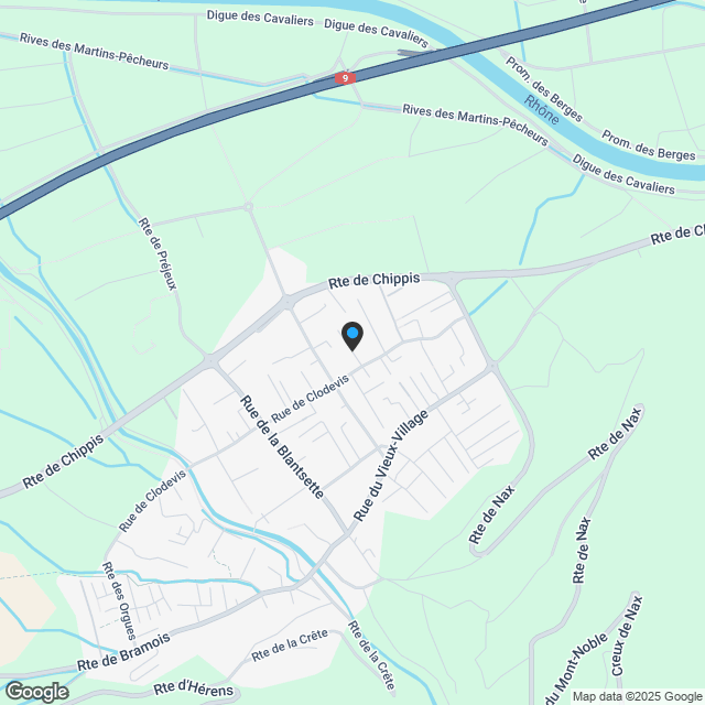 Appartement 3.5 pièces à Bramois - Karte