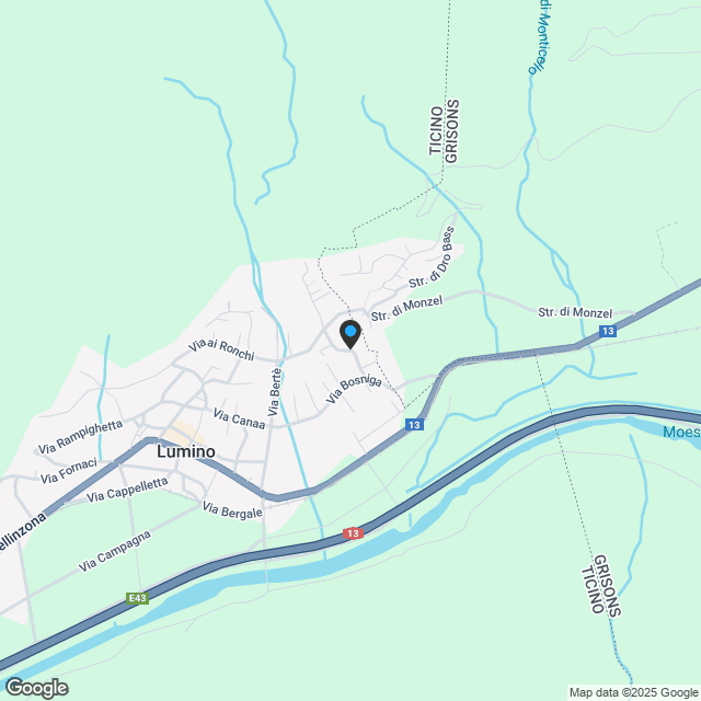 Residenza Lugumino - Penthouse 3.5 Zimmer - Karte