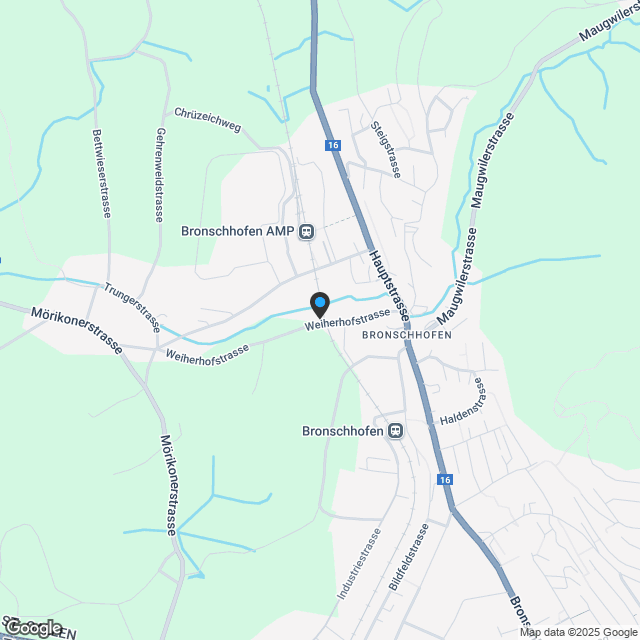 Neubauprojekt "Sonnenwiese" - 4.5 Zimmer Geschosswohnung im 1. OG (Wohnung Nr. 6) - Karte