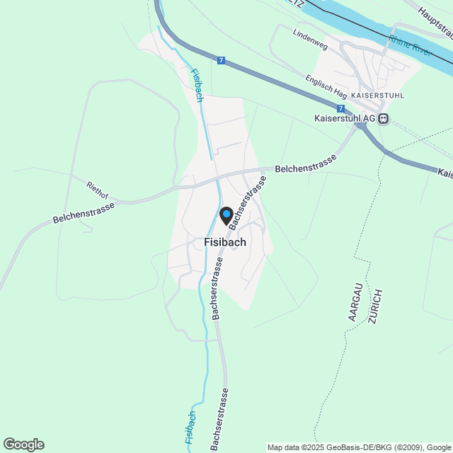 Naturnahes Wohnen in Fisibach: Moderne Eigentumswohnungen - Karte