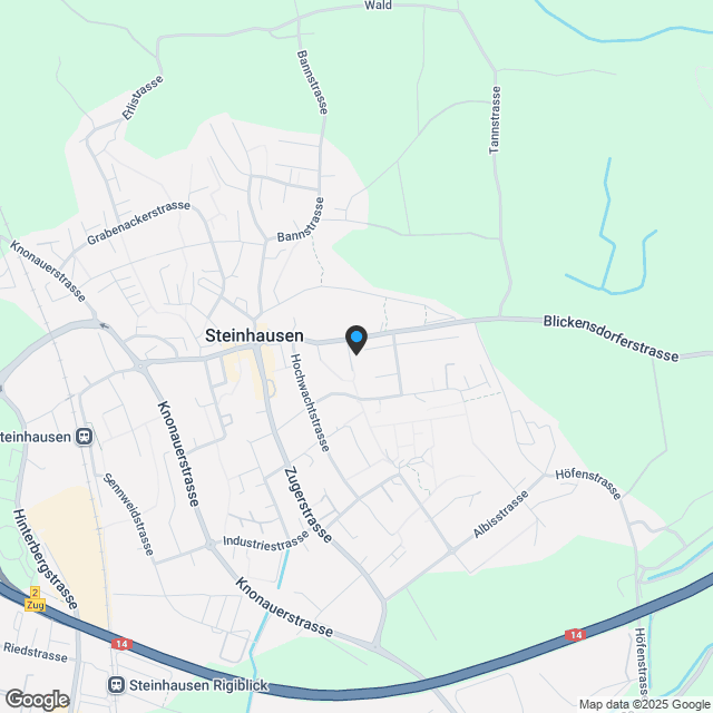 4.5-Zimmerwohnung im Neubauprojekt BLICKFANG - Karte