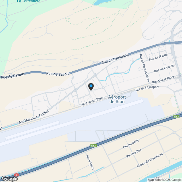 Zu verkaufen – NEUES 3.5 Zimmer Penthouse mit Terrasse SÜD – Sion (VS) - Karte