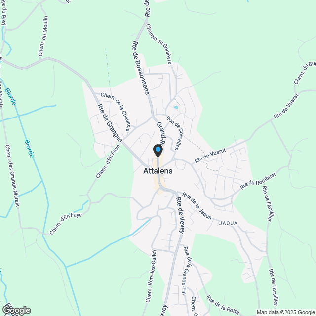 Prächtige 4,5-Zimmer-Wohnung mit Balkon in Attalens (A11) - Karte