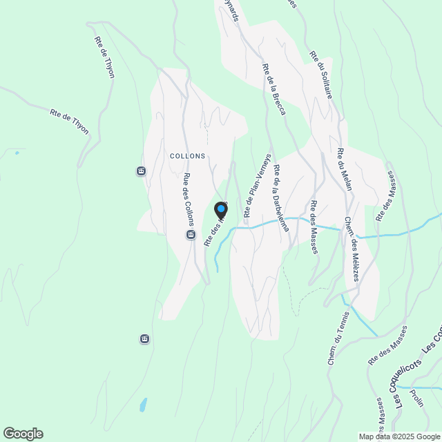 Magnificent Apartment im Chalet mit direktem Zugang zum Skigebiet ? Dixence Resort - Karte