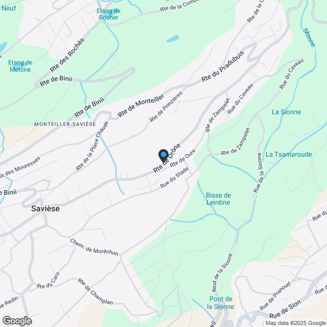 Neue PPE in Savièse - Neues Studio mit Aussicht und hohem Standard - Karte