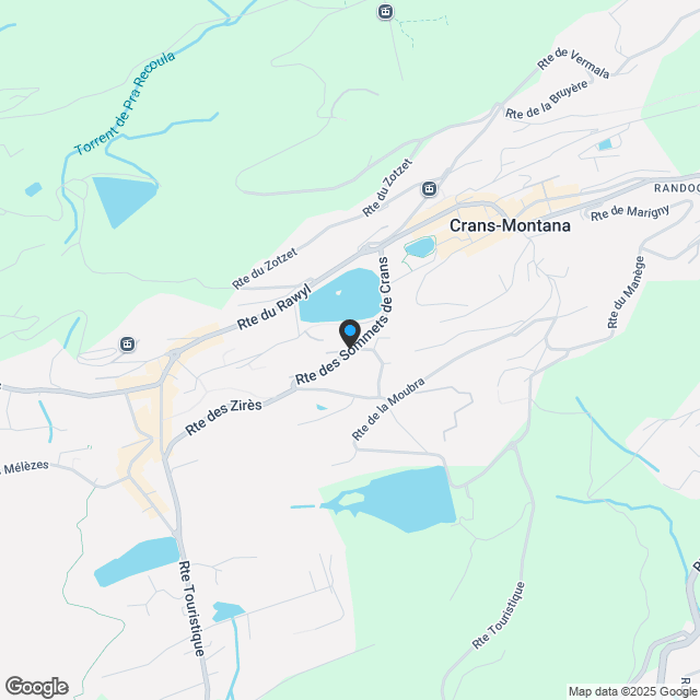 Wohnung mit 4.5 Zimmern - Crans-Montana - Karte