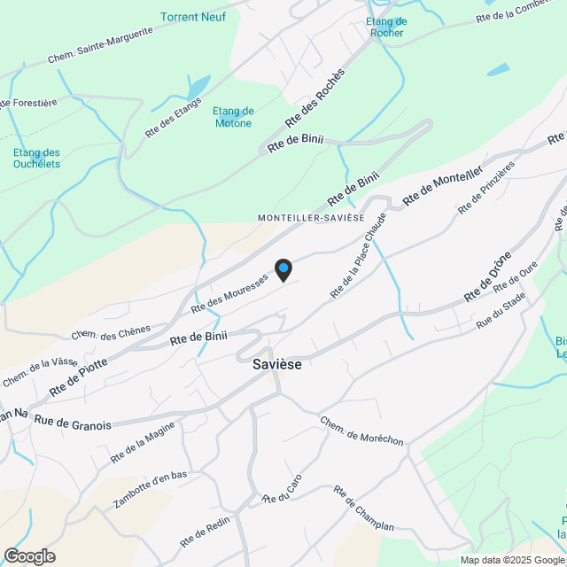 Zu verkaufen in Savièse ? Außergewöhnliche Wohnung mit Panoramablick und herrlichen Terrassen - Karte