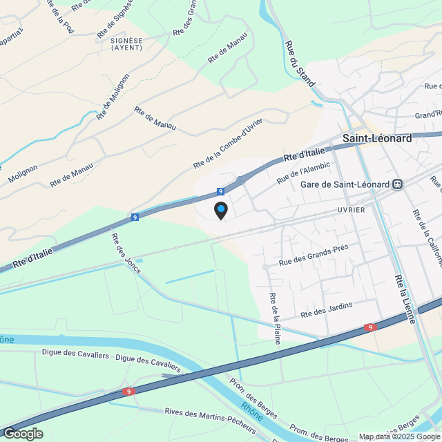 2.5 Zimmer mit Garten nach WESTEN - Karte