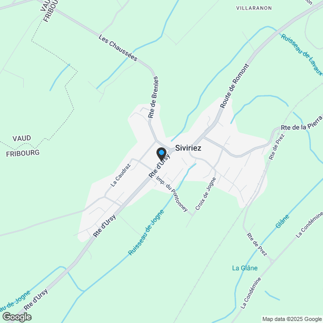 Geräumige 5,5-Zimmer-Wohnung mit 2 Terrassen und großem Garten in Siviriez! - Karte