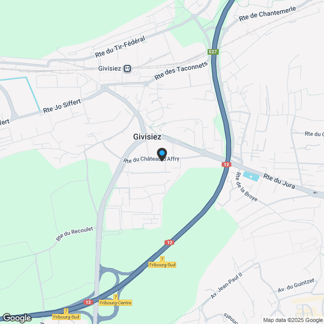 GIVISIEZ - 4.5-Zimmer-Wohnung mit Baugenehmigung! - Karte