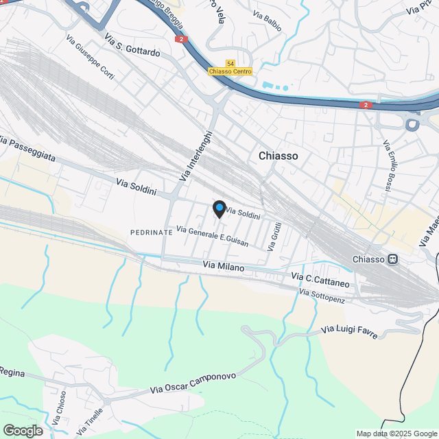 CHIASSO: NEUES ELEGANTES 2.5 ZIMMER WOHNUNG MIT GROSSEM GARTEN - Karte