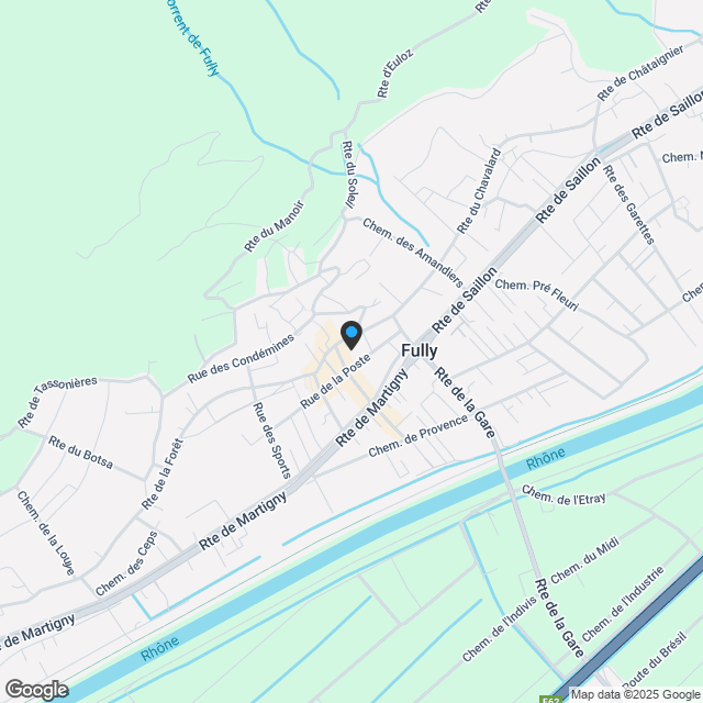 Wohnung 4.5 im 1. Stock in einem Neubau - Karte