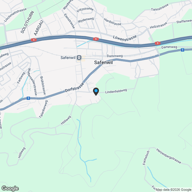 Eigentumswohnungen an ländlicher Lage, Nähe ÖV - Karte