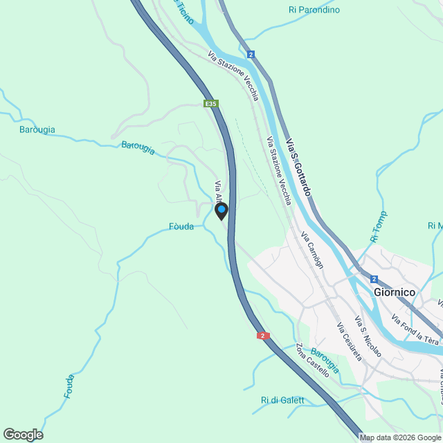 Neue Villa mit Garten in ruhiger Lage - Karte