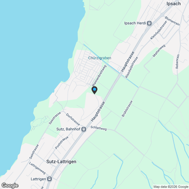 Exklusive Eigentumswohnungen mit Stil - Neubauprojekt Sutz-Lattrigen - Stilvolle Eigentumswohnungen nahe Bielersee - Karte