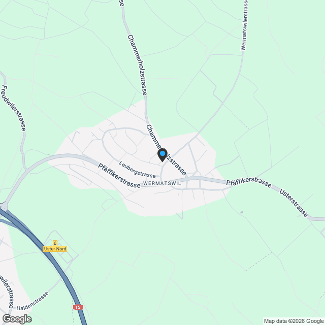 BAUSTART ERFOLGT! Landwohnen in Stadtnähe: Neubauwohnungen im Herzen des Dorfes Wermatswil - Karte