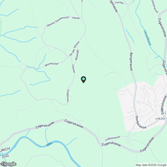 Moderne 5.5-Zimmer-Maisonette-Wohnung mit Aussicht in Hirzel - Karte