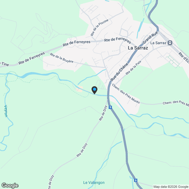 La Bergerie - Lot 12 - Appartement neuf de 3.5 pièces avec balcon - Karte