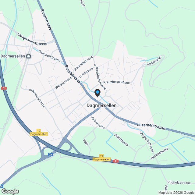 4.5 Zimmer im Leuepark Dagmersellen - Karte