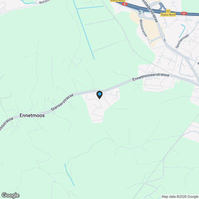 7.5 Zi Penthouse Terrassenwohnung - Karte