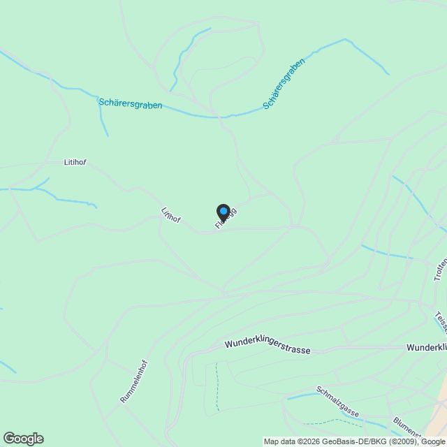 Neubau Wiesental, Hallau - Karte