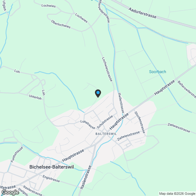 Drei 5.5 Zimmer Wohnhaus - charmant, naturnah, individuell - Karte