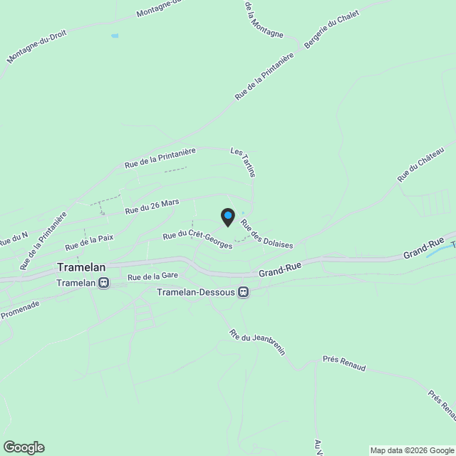 "Les Grillons" Promotion immobilière - Karte