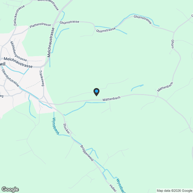 Fünf grosszügige Einfamilienhäuser in Madiswil - Karte