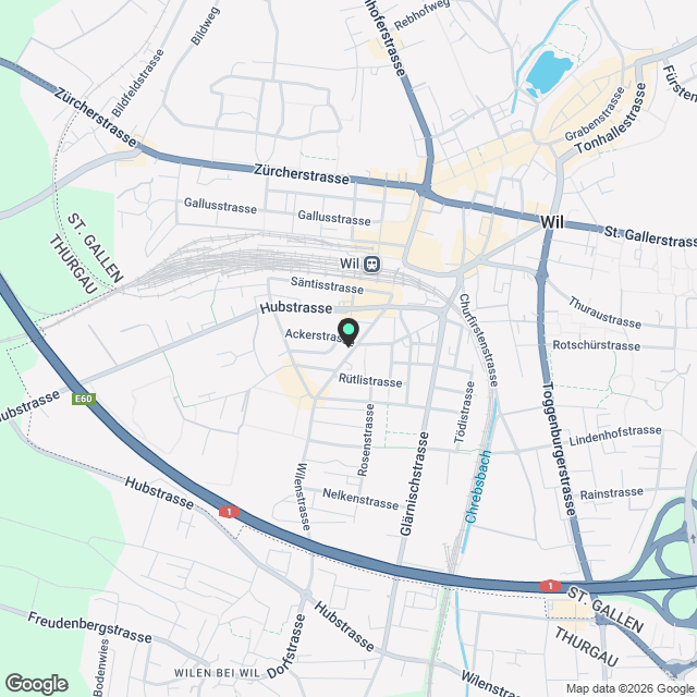 Grosszügige und möblierte Wohnung nähe Bahnhof - Mietzinsfreier Monat - Karte